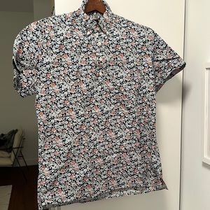 J. Crew Short Sleeve Button Down Shirt - Floral print